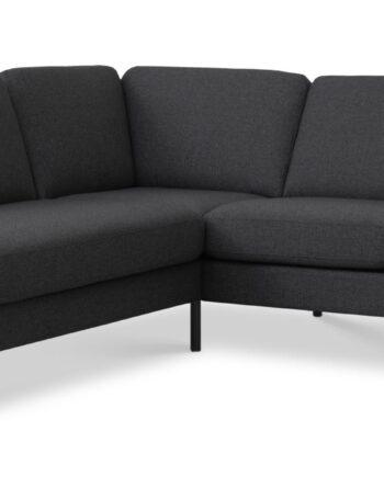 Elegant Antracitgrå Sofa med Chaiselong til Dit Hjem