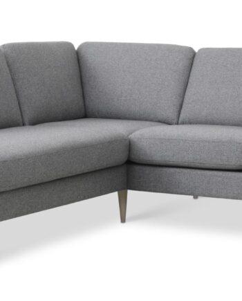 Elegant Grå Sofa med Venstre Chaiselong – Fantastisk Tilbud!