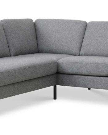 Elegant Sofa i Sort Ask med Venstre Chaiselong - Udsalg!