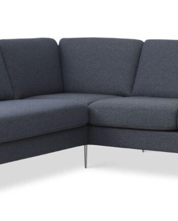 Elegant Blå Sofa med Chaiselong – Opgrader Dit Hjem!