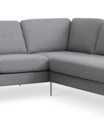 Moderne Grå Sofa med Højre Chaiselong til Dit Hjem