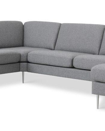 Elegant Grå 2C3D Sofa – Stil og Komfort til Dit Hjem