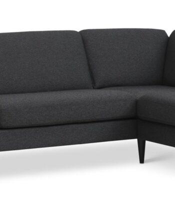 Antracitgrå Sofa med Højre Chaiselong – Lexpo Living Udsalg!