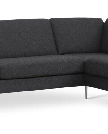 Antracitgrå Sofa med Højre Chaiselong – Lexpo Living Tilbud!