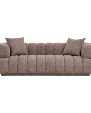 Brun Nordic Aurora Sofa med puder – Fantastisk tilbud!
