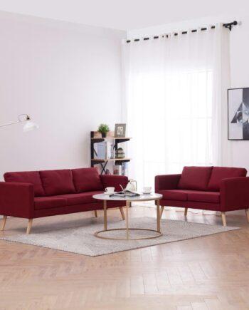 Elegant Rødt Sofasæt – Forvandl Dit Hjem I Dag!