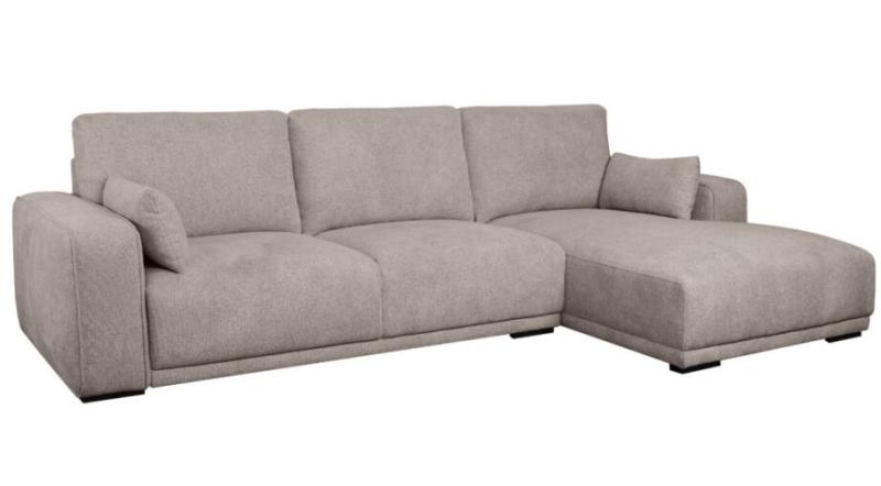 Santa Monica Sofa med Højre Chaiselong – Sandfarvet Elegance