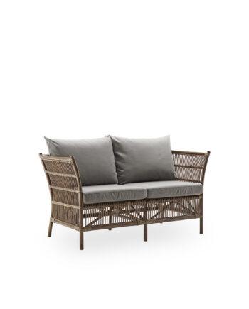Sika Design Donatello Sofa i Antik Rattan - Elegant Stil