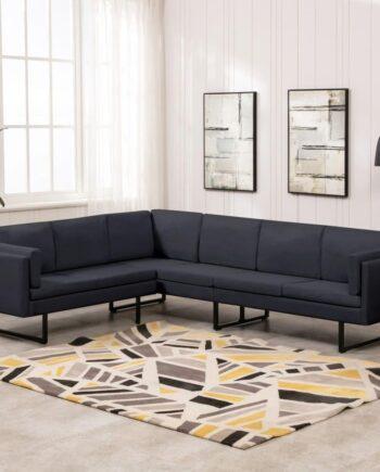 Elegant Mørkegrå Hjørnesofa – Komfort til Dit Hjem