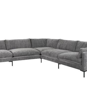 Elegant Grå Zuiver Sommer Sofa – Stilfuld Komfort til Hjemmet
