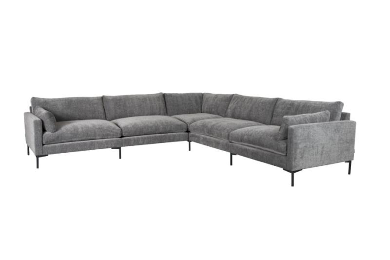 Elegant Grå Zuiver Sommer Sofa – Stilfuld Komfort til Hjemmet