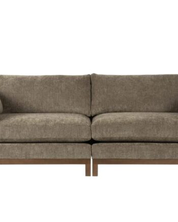 Beige Zuiver Blossom Sofa i Moss Stof – Japandi Stiltilbud