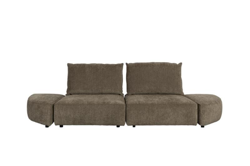 Elegant Grøn Zuiver Hunter Sofa i Mos Fløjl - Tilbud!