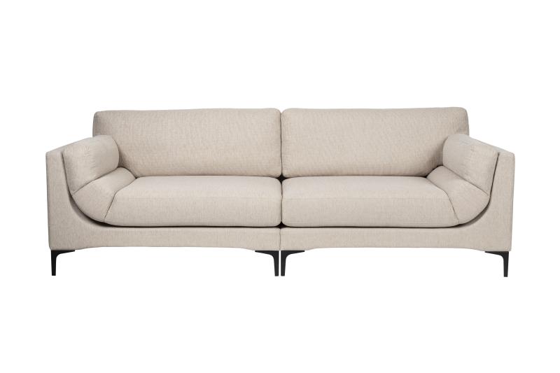 Elegant Beige Balkon Sofa – Stilfuld Udelivsmøbel