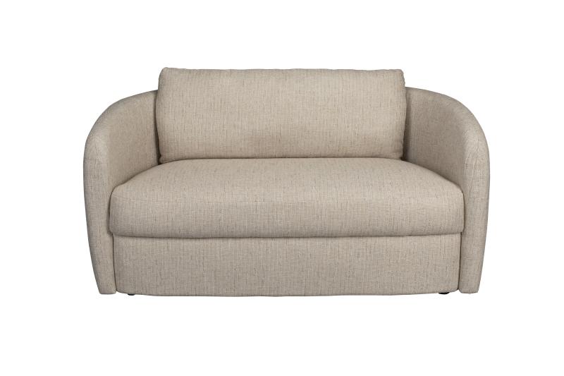 Beige Boho Sofa i Sand Polyester – Fantastisk Tilbud!