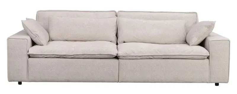 Beige Rawlins 3-personers Sofa – Stilfuld Komfort til Hjemmet
