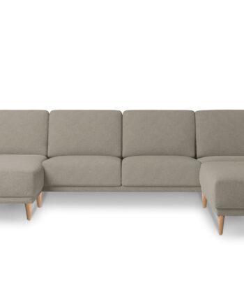 Elegant Santiago Sofa med Træben – Stilfuld Stuekomfort