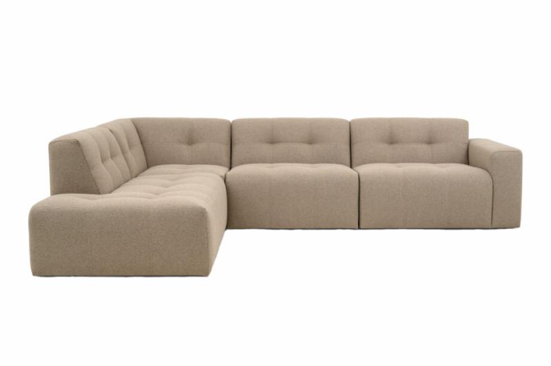 Elegant Dallas Hjørnesofa med Open End – Stil og Komfort