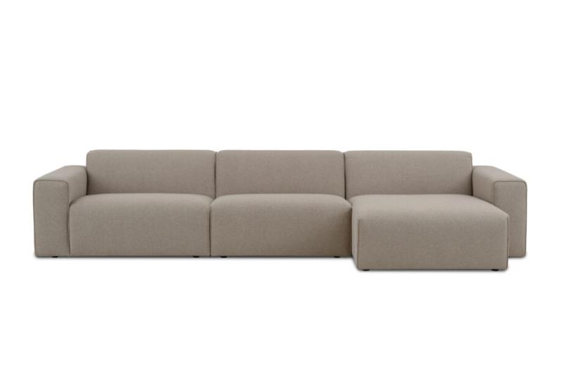 Manhattan Chaiselongsofa i Rød – Elegant og Fleksibel Design