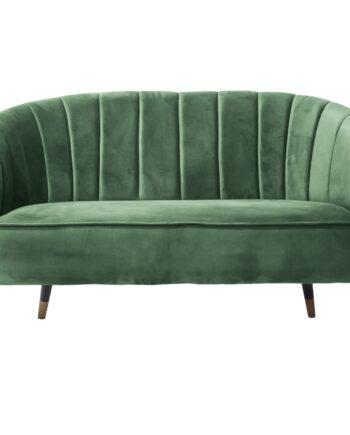 Luksuriøs Grøn 2-Personers Sofa – Elegance til Stuen