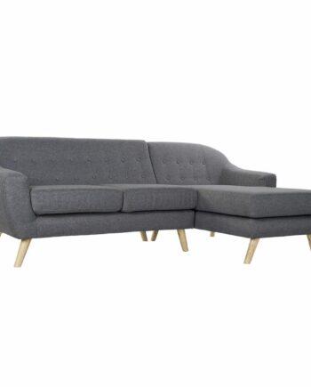 Moderne 3-Personers Grå Sofa med Skandinavisk Design