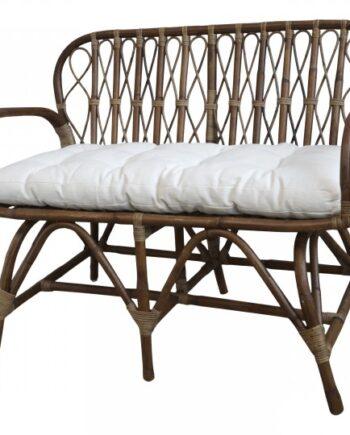 Elegant Rattan Sofa til Haven – Stilfuldt Design og Komfort