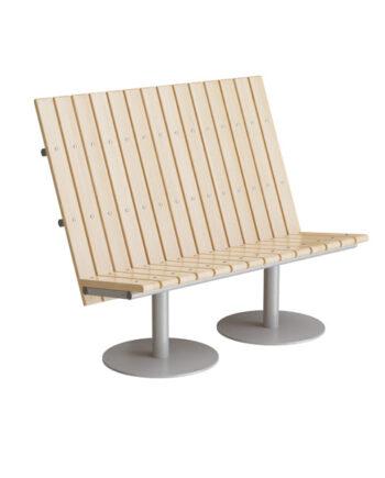 Elegant Cirkum Sofa med Høj Ryg – Grå til Dit Hjem