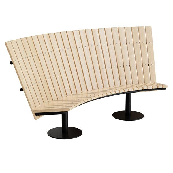 Buet Sort Cirkum Sofa – Elegant Design til Dit Hjem!