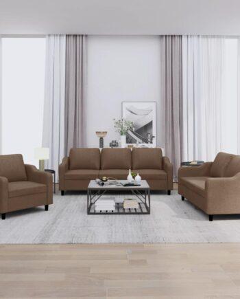 Brun Sofa med Hynder – Stilfuld Komfort til Dit Hjem!