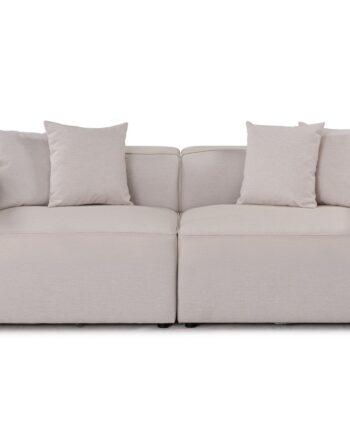 Nordvrk Mora Ecru 2-personers Sofa – Stil og Komfort!