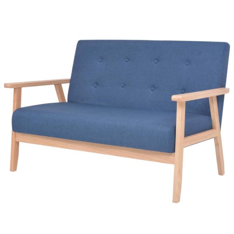 Elegant Blå Sofa – Komfort og Stil til Dit Hjem!