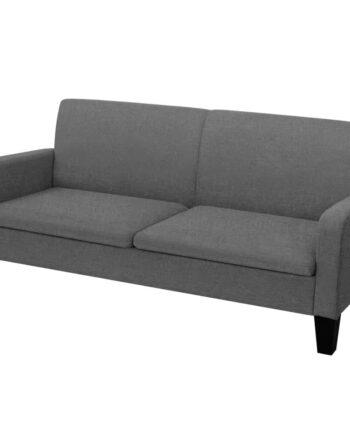 Mørkegrå 3-personers sofa - Stilfuld komfort til hjemmet