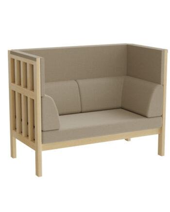 Elegant 3-personers Sofa Poker Silence i Beige - Fantastisk Tilbud!