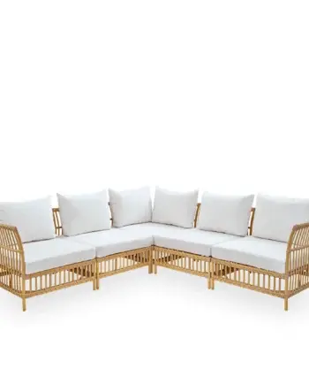 Maggie Udesofa Kombi Natural – Elegant Havemøbel til Haven