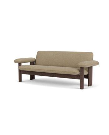 Elegant Audo Brasilia Sofa i Mørk Eg – Black Friday Tilbud!