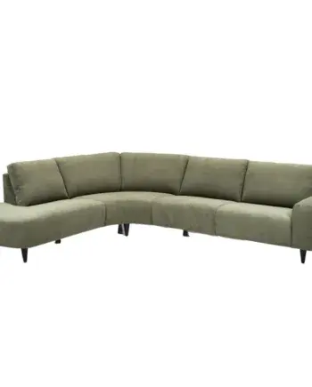 Grøn Venstrevendt Sofa – Stilfuld Nordisk Elegance og Komfort