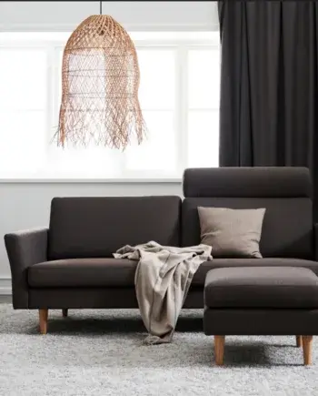 Elegant Mørkegrå 3-personers Sofa – Komfort til Dit Hjem