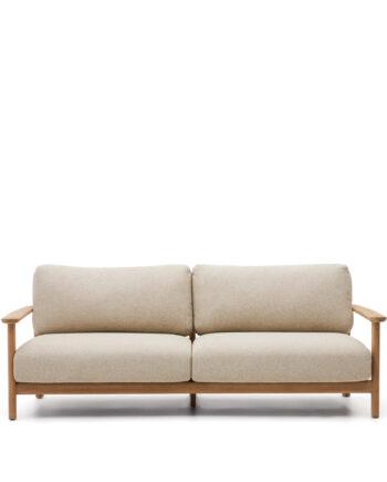 Elegant Tirant Pers Sofa i Teaktræ – Stilfuld Komfort