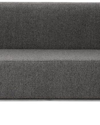 Elegant Mørk Grå Uld Sofa – Fantastisk Tilbud!