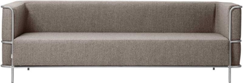 Moderne Grå Uld Sofa - Stilfuld Komfort til Dit Hjem!