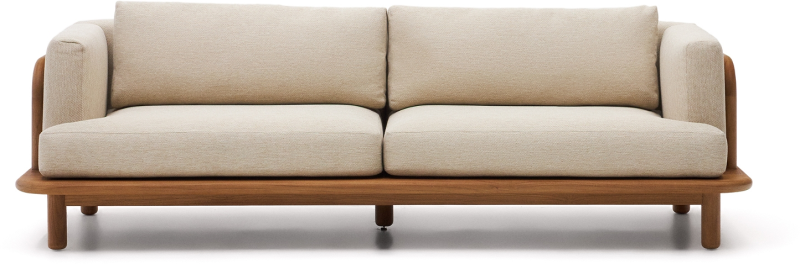 Natur Turqueta 3-Personers Sofa – Elegant til Indendørs & Udendørs