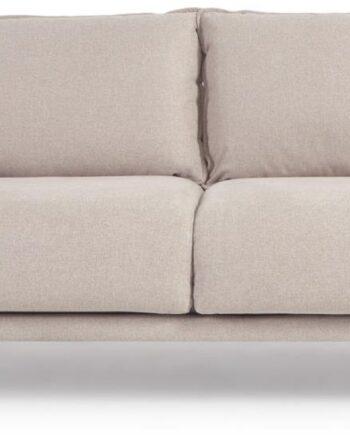 Beige Carlota 3-Personers Sofa - Elegant Komfort til Dit Hjem