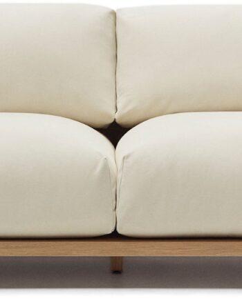 Elegant beige 3-personers sofa fra Kave Home – Stil og Komfort