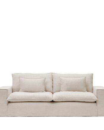 Elegant beige Anarela 3-personers sofa til dit hjem