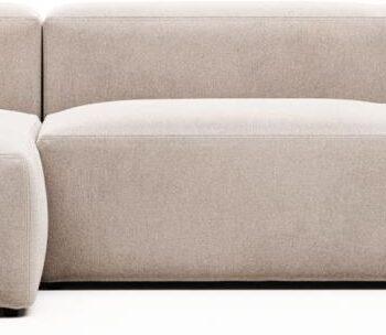 Beige Chaiselong Sofa Venstrevendt – Kave Home Udsalg!