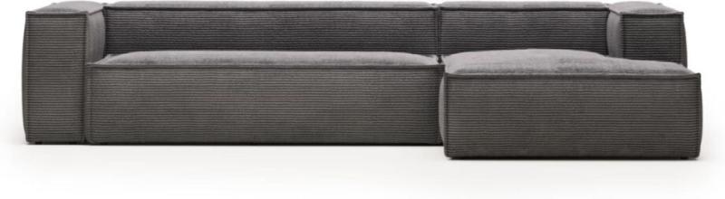 Grå Chaiselong Sofa fra Kave Home – Uovertruffen Tilbud!