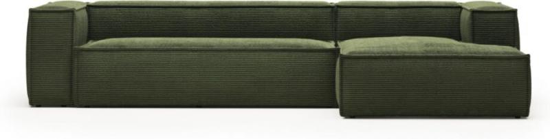 Elegant Grøn Chaiselong Sofa – Stilfuld Indretning Til Hjemmet