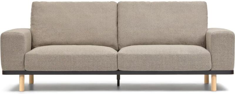 Elegant beige sofa til tre personer fra Kave Home – Noa