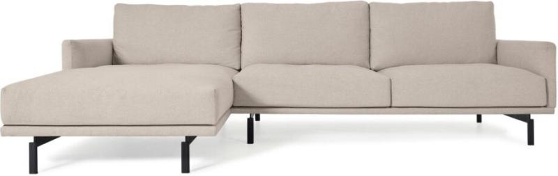 Moderne Venstrevendt Beige Sofa - Stil og Komfort til Dit Hjem