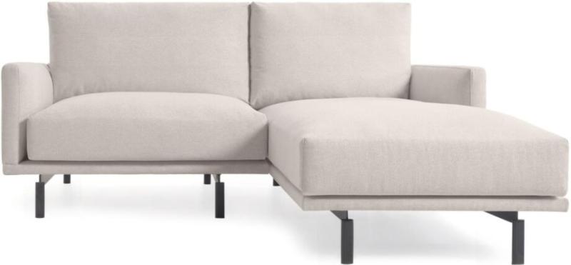 Elegant højrevendt chaiselong sofa i beige til stuen